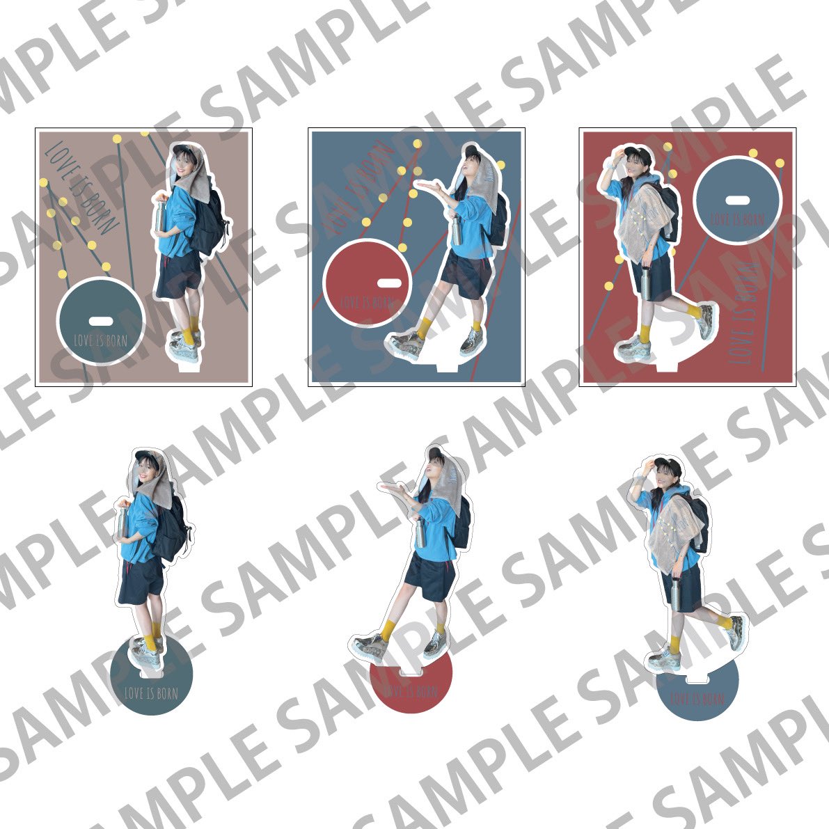 大塚愛アクリルスタンド 8個