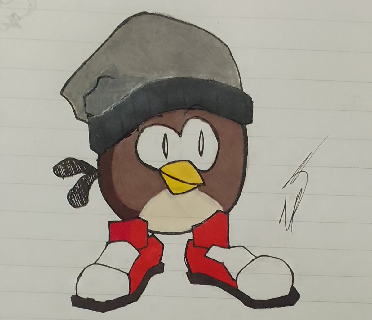 Star_Nettle's tweet photo. Primera vez en mi vida que hago un Art Trade y pos me tocó con @UglyLdie 
Nunca dibuje un angry bird en mi vida Pero me la pasé piola y su oc igual ta fachero

(Un saludo we me caíste bien)

#art #arttrade #angrybirdoc #Artoc #Beberepitaftermin https://t.co/V3TinuI9rW