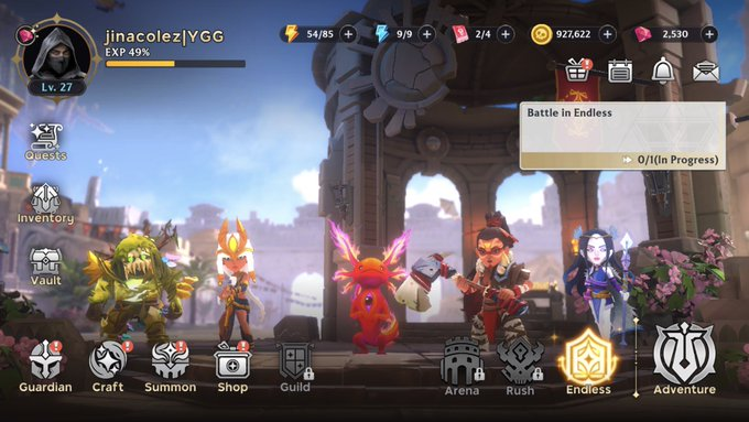 I just completed the YGG GAP S6 Seventh Day Adventurer quest! #YGGxGOG #YGGGAPS6 <a href="/YieldGuild/">Yield Guild Games</a> <a href="/GuildOfGuardian/">GuildOfGuardians</a>