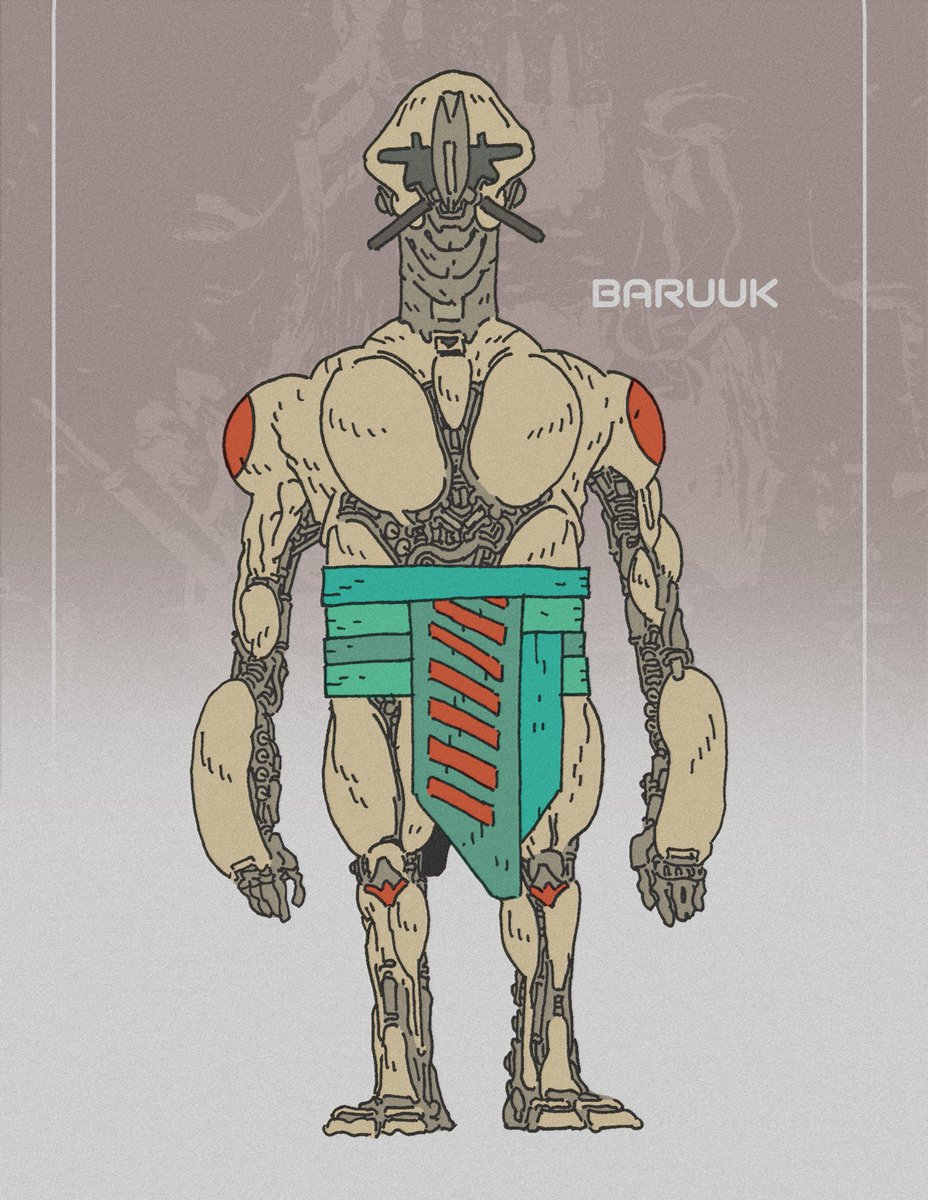 「Drew my current Warframe main but did it」|Luke📼Bakerのイラスト