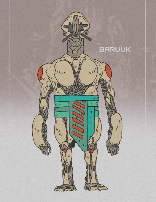 Drew my current Warframe main but did it from memory and gave him funky proportions