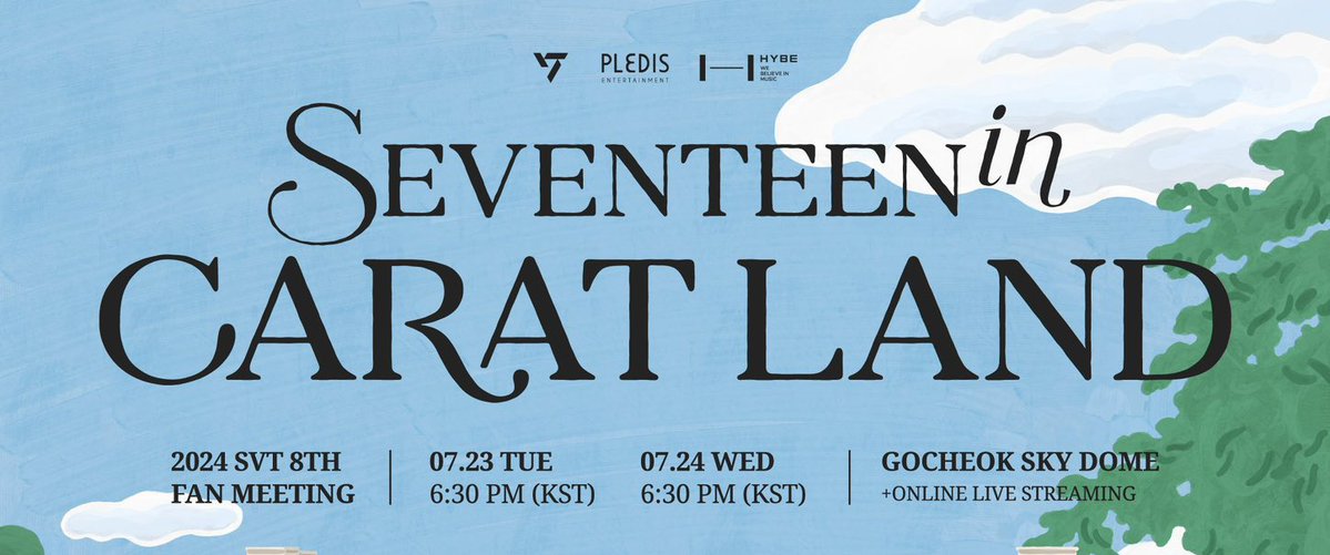 QUICK GA-`♥´-  #IHAVaGA #CARATLAND2024

2 WINNERS OF PRIVATE STREAMING TICKETS 🎟🎟 
(streaming service by: <a href="/woncheolnation/">jas’ ticketing service.ᐟ ♡</a>)

⭐Limited slots means more stable and secure streaming !! 
⭐ A copy of CARATLAND d1-d2 !!

MECH:
𖹭mbf rt like
𖹭drop "havixseungkwan"
𖹭ENDS @ 4 PM