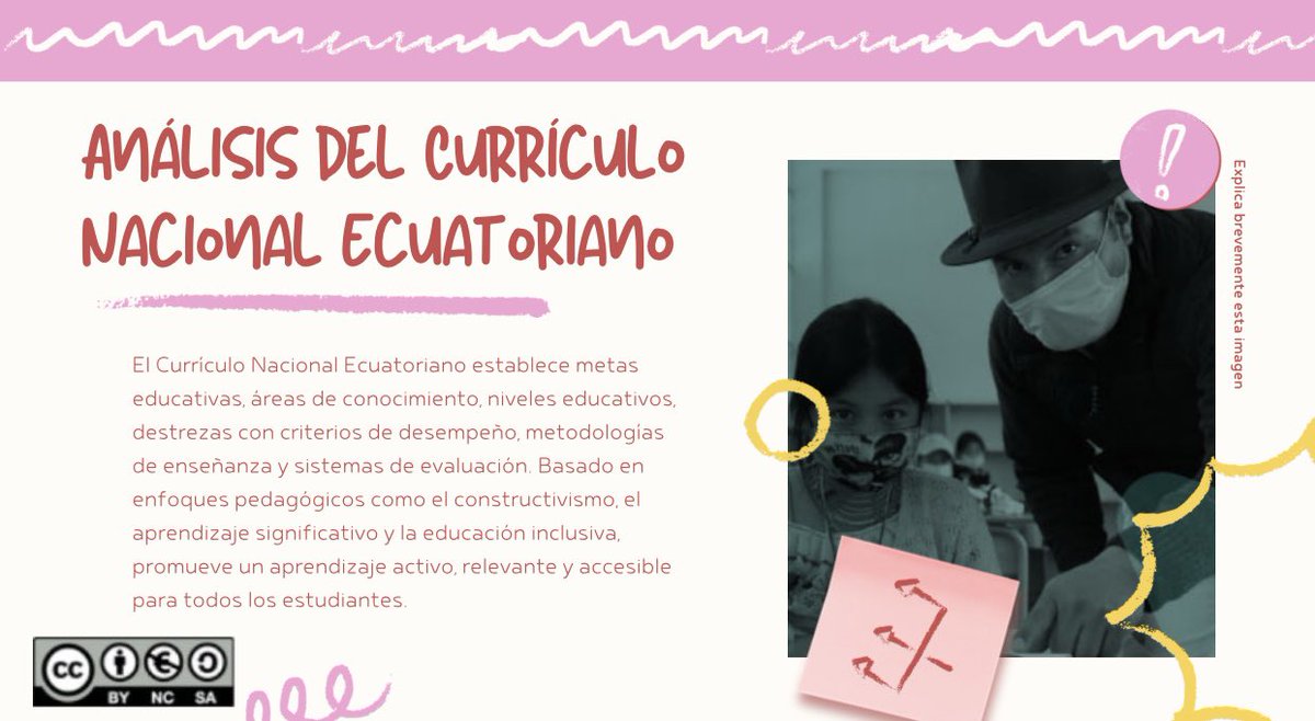 rocio_cand25218's tweet photo. Currículo Nacional Ecuatoriano✍️
#PedagogiadelasCienciasExperimentales #Tic #DocenteInnovador #Digital #investigación #ModelosPedagógicos  @jorgearmi20 @experimenutmach https://t.co/8BwvCZbU18