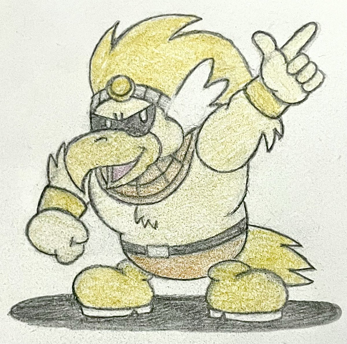 JJSponge120's tweet photo. Happy 20th year anniversary to Paper Mario: The Thousand-Year Door! π₯³ Here comes Rawk Hawk! #PaperMario #PaperMarioTheThousandYearDoor #Nintendo #GameCube #NintendoSwitch #RawkHawk #Boss #Birthday #Anniversary #Gift https://t.co/qqew4E7uxc
