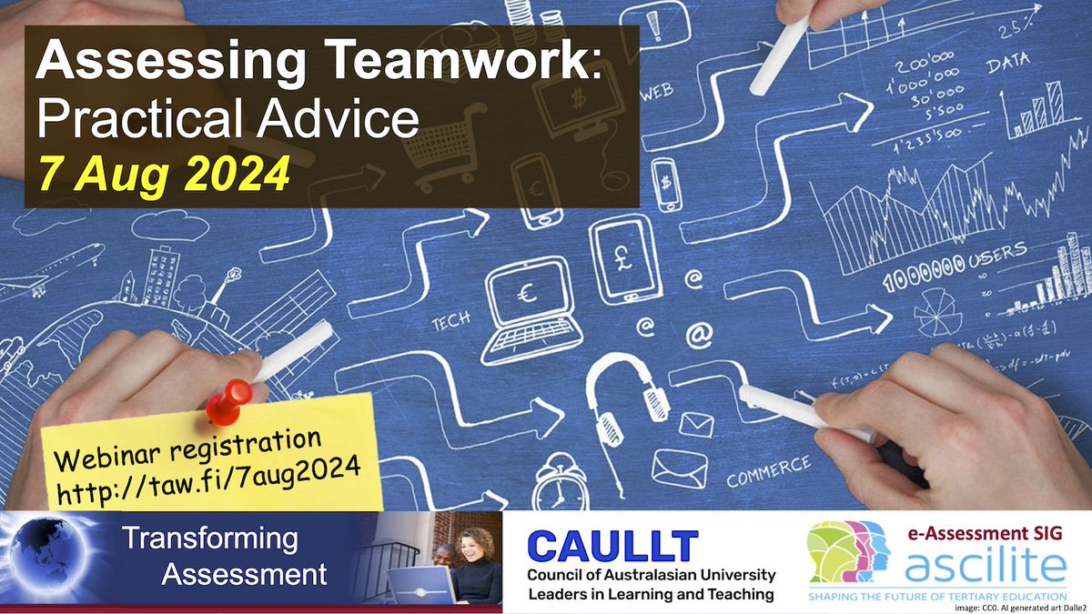 Transform Assessment (@transformassess) on Twitter photo 7 Aug: Assessing Teamwork: practical advice. Reg taw.fi/7aug2024 Attn: <a href="/ascilite/">ASCILITE</a> @caullt <a href="/AheConference/">AHE Conference</a> <a href="/eAssess/">The eAssessment Association</a> <a href="/TEQSAGov/">TEQSA</a> <a href="/CRADLEdeakin/">CRADLE: Find us on Bluesky</a> <a href="/NCVER/">NCVER</a> <a href="/auselearn/">E-learning Strategy</a> <a href="/ACENau/">ACEN</a> <a href="/ACODEnews/">ACODE exec</a> @JISC <a href="/uniaus/">Universities Australia</a> @HERDSA3 <a href="/ODLAAorg/">ODLAA: Borderless Learning | Transforming Futures</a> <a href="/AEAe_2000/">AEA-Europe</a> <a href="/iea_education/">IEA - Education</a> <a href="/AuthAssmtMat/">authenticassessment</a> <a href="/QQI_connect/">QQI</a> <a href="/QAAtweets/">QAA</a> 7 Aug: Assessing Teamwork: practical advice. Reg taw.fi/7aug2024 Attn: <a href="/ascilite/">ASCILITE</a> @caullt <a href="/AheConference/">AHE Conference</a> <a href="/eAssess/">The eAssessment Association</a> <a href="/TEQSAGov/">TEQSA</a> <a href="/CRADLEdeakin/">CRADLE: Find us on Bluesky</a> <a href="/NCVER/">NCVER</a> <a href="/auselearn/">E-learning Strategy</a> <a href="/ACENau/">ACEN</a> <a href="/ACODEnews/">ACODE exec</a> @JISC <a href="/uniaus/">Universities Australia</a> @HERDSA3 <a href="/ODLAAorg/">ODLAA: Borderless Learning | Transforming Futures</a> <a href="/AEAe_2000/">AEA-Europe</a> <a href="/iea_education/">IEA - Education</a> <a href="/AuthAssmtMat/">authenticassessment</a> <a href="/QQI_connect/">QQI</a> <a href="/QAAtweets/">QAA</a>