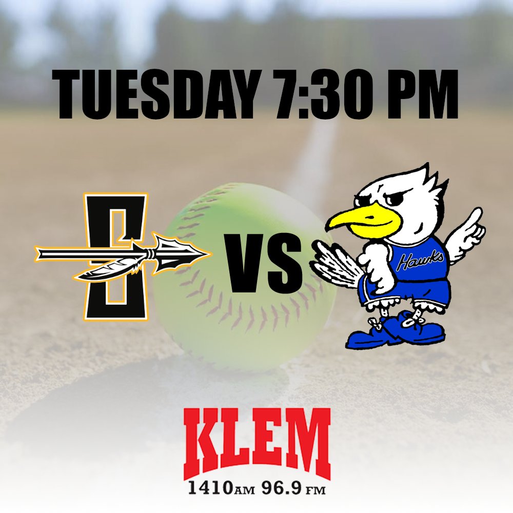 Remsen St. Mary's softball enters their fourth-consecutive state tournament undefeated and with a tough matchup against #6 Sigourney. 

Pregame at 7:15, first pitch at 7:30

📻1410 AM and 96.9 FM
💻klem1410.com/listen-live