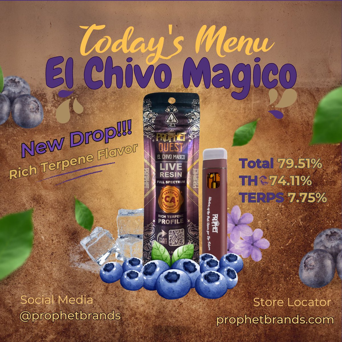 New drops of the richest Live Resin terps in the game! 🎂🫐🍰🍋🍋‍🟩🥧
