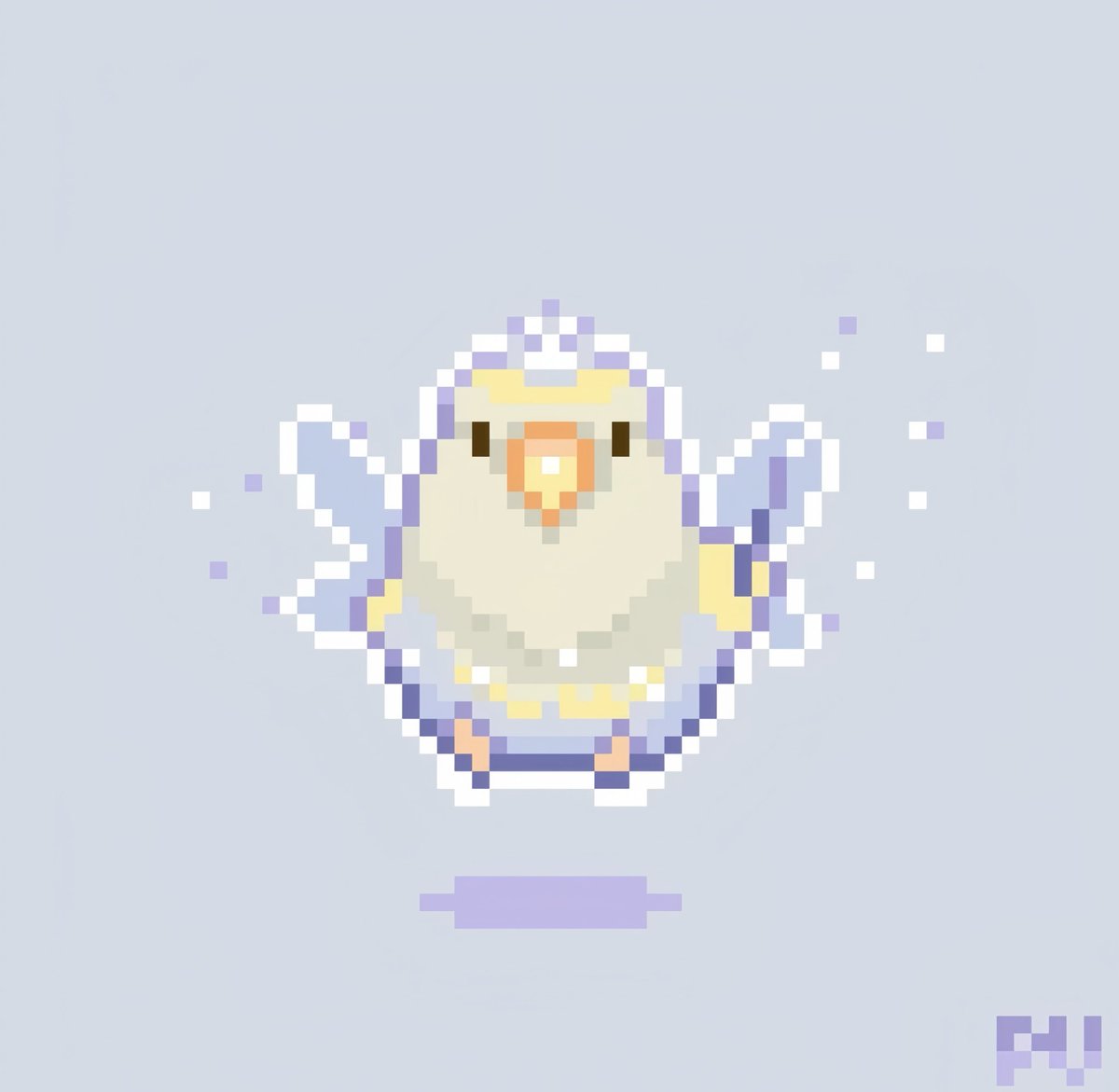 Pixel Bird | The little fairy chicken used the magic of blessing on you💫 Anyone who sees the fairy chicken will be lucky!
#pixelart #ドット絵