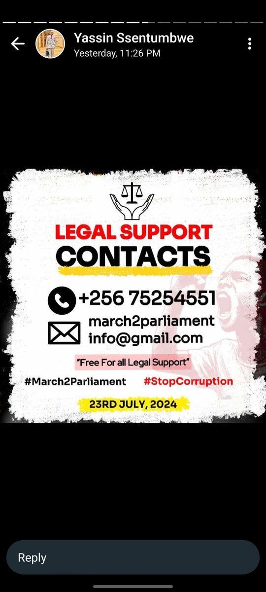Retweet this when it appears on your timeline
Someone may need it today
#March2Parliament 
#AnitaMustResign 
#MarchToParliament