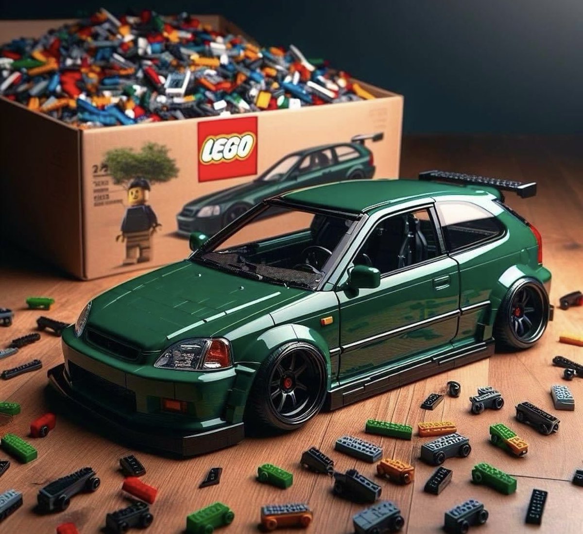 LEGO EK Honda 💯🔥🚀