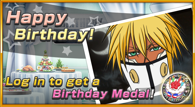 bleachbrs_en's tweet photo. It's Halibel's birthday today! Celebrate by logging in to the game for a Birthday Medal! 
https://t.co/RlGbyeJNBG #BraveSouls https://t.co/ZrlQpxfQhm