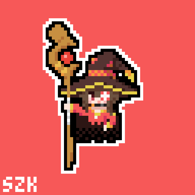 Pixel_Shizuku's tweet image. #惠惠

#めぐみん #このすば #この素晴らしい世界に祝福を 
#pixelart #像素艺术 #ドット絵