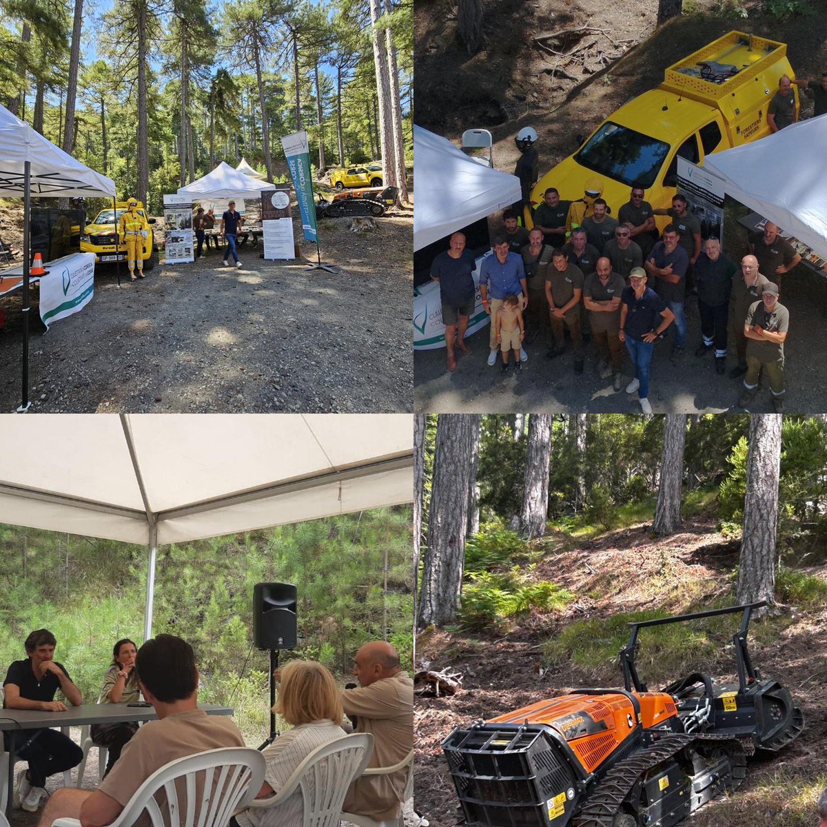 guidini_bruno's tweet image. #Festa di u Legnu e di a Furesta di Vezzani Forêt de Noceta @MairieNoceta 
Presence des #Forsap #Sylviculteurs #DFCI #Forêt démonstrations des spécialités et Conférence: Présentation du projet de gestion du massif de Rospa Sorba @paolini_julien  @IsulaCorsica