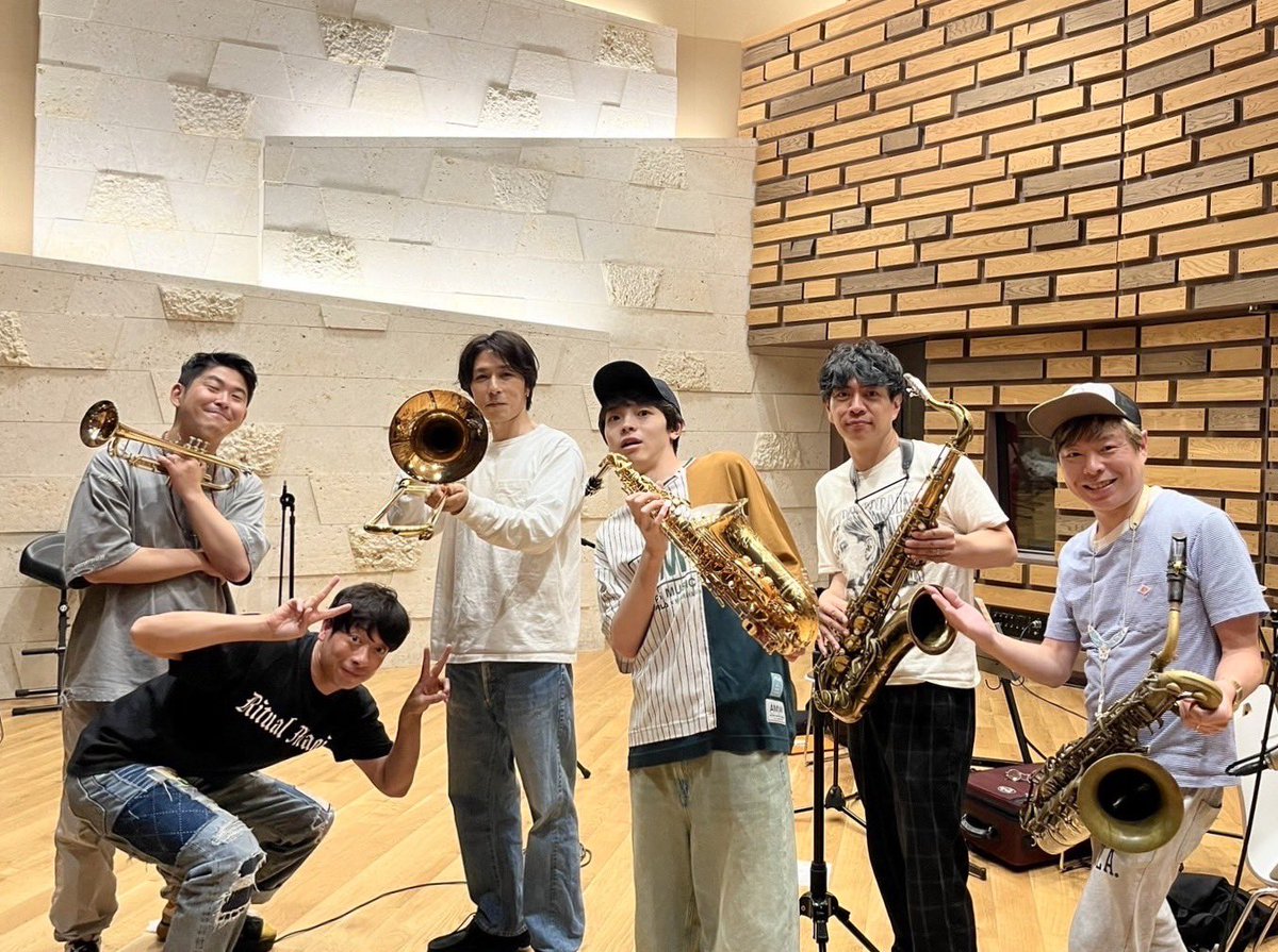 imase くんRECチームクロミちゃんで🫡 ブラスアレンジお手伝いしました