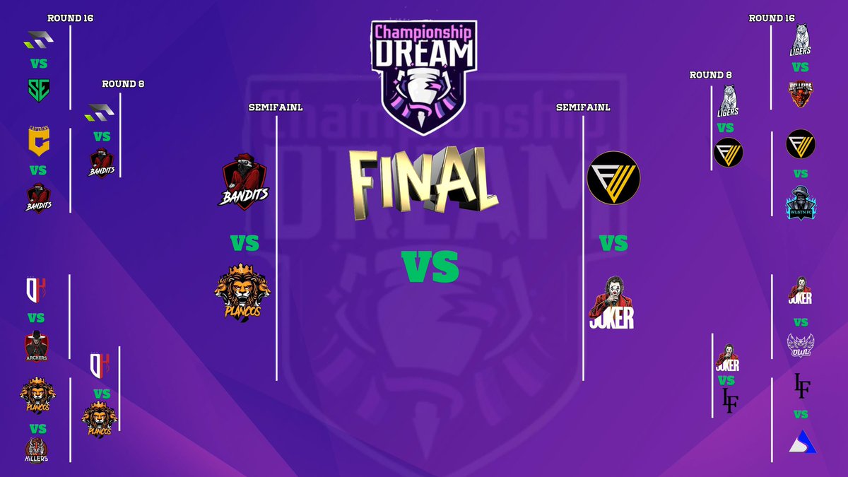 مواجهات دور الـ٤ لـ #بطولة_الاحلام النسخة الثامنة ، الليلة ١١م .

- كل التوفيق لجميع المتنافسين 🙏🏼🤍

👨🏼‍🎨 <a href="/abdulahegy/">Pixel Design</a>