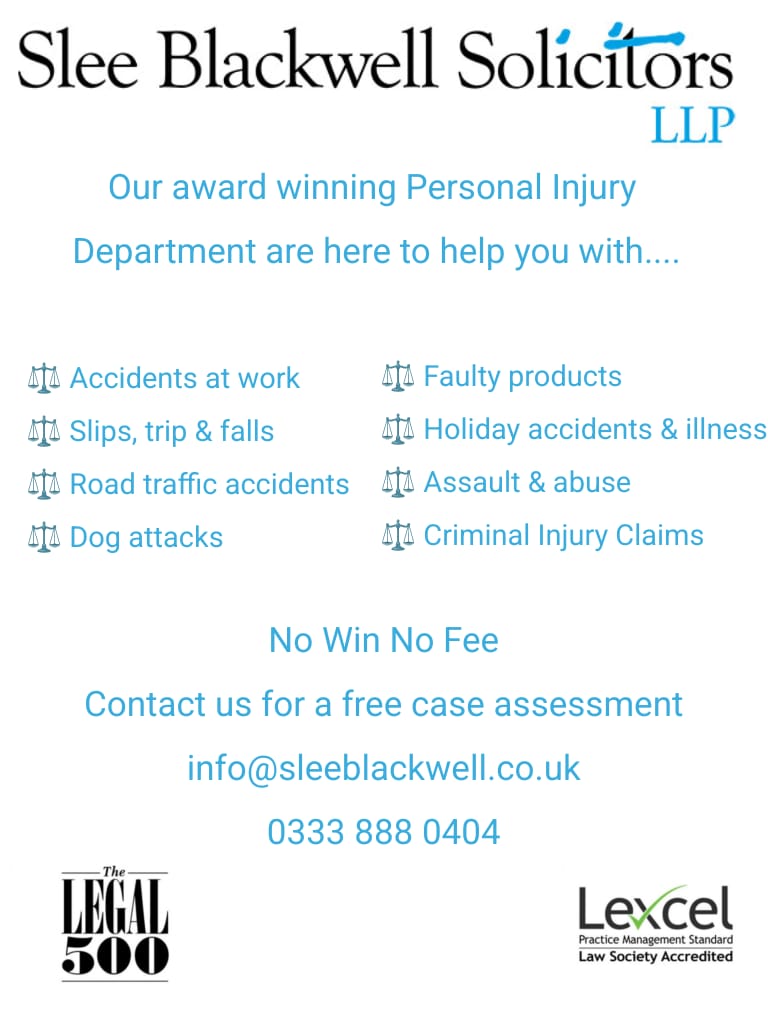 Slee Blackwell PI (@sleeblackwellpi) on Twitter photo Looking for the best personal injury solicitors in #Exeter? 🌟
<a href="/ReviewSolicitor/">ReviewSolicitors</a> ranks us No. 1 🏆 for July 2024.
Read more here:- sleeblackwell.co.uk/legal-articles…
#PersonalInjury #ExeterSolicitors
#LegalHelp
#Exeter
#SleeBlackwell
#ReviewSolicitors Looking for the best personal injury solicitors in #Exeter? 🌟
<a href="/ReviewSolicitor/">ReviewSolicitors</a> ranks us No. 1 🏆 for July 2024.
Read more here:- sleeblackwell.co.uk/legal-articles…
#PersonalInjury #ExeterSolicitors
#LegalHelp
#Exeter
#SleeBlackwell
#ReviewSolicitors