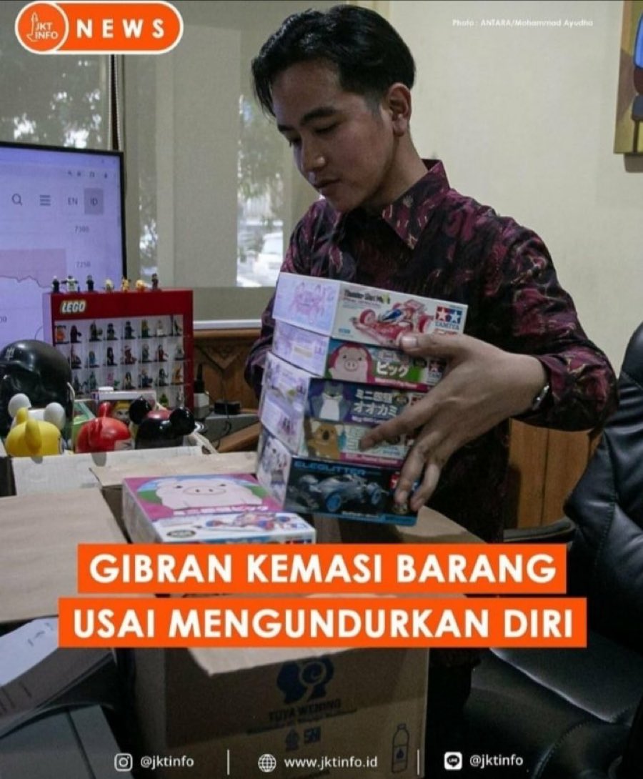 Presiden gemoy. 
Wapres game boy.
Ok gas.