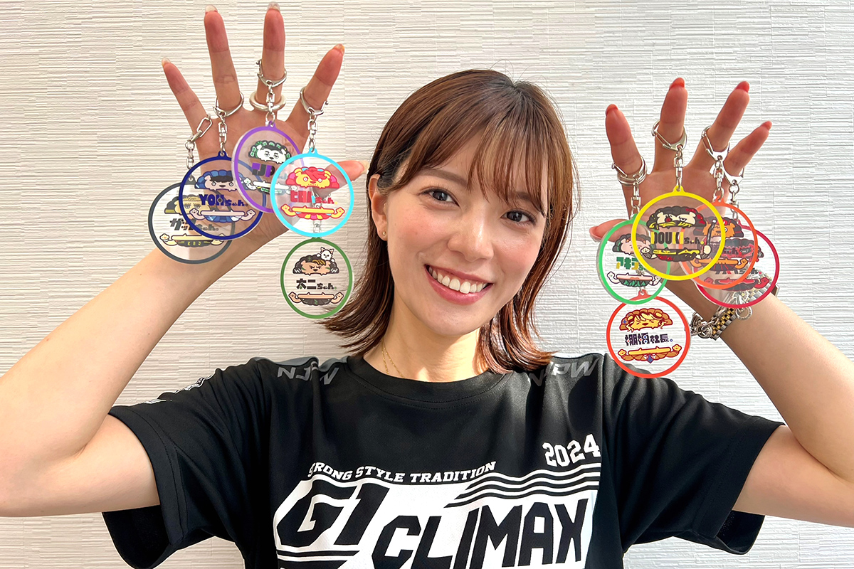 新日ちゃんぴおん！オリジナルグッズに新作3アイテムが登場