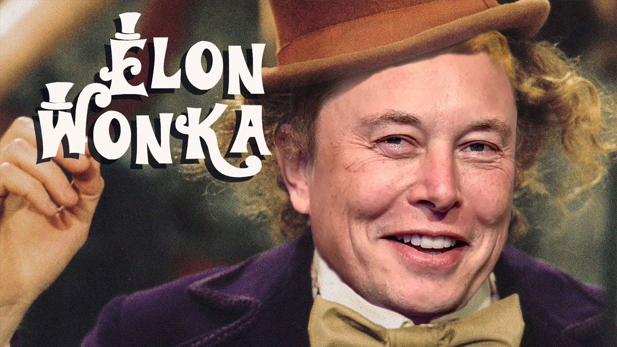 DogModeChill's tweet photo. Elon Wonka will soon open his candy factory, We're Early. $DOG https://t.co/W5aKv3Hr5t