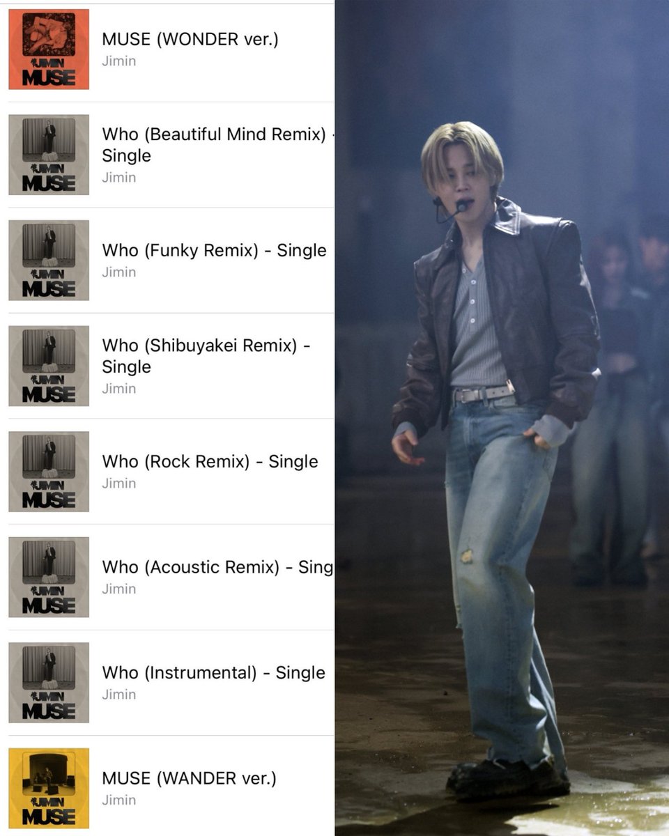 PJM_data's tweet photo. Don't forget to buy Jimin's "Who" remixes (separately) on iTunes and stream the song's on Apple Music! 

Links to each version for easy access:

MUSE (Wander Version)
★https://t.co/f4CpxBfkxp 
MUSe (Wonder Version)
★https://t.co/3Zx7m4R09u 
WHO Remixes 
★https://t.co/F62mP8SO0s

#JiminOnFallon
JIMIN ON TONIGHT SHOW
JIMIN ON FALLON