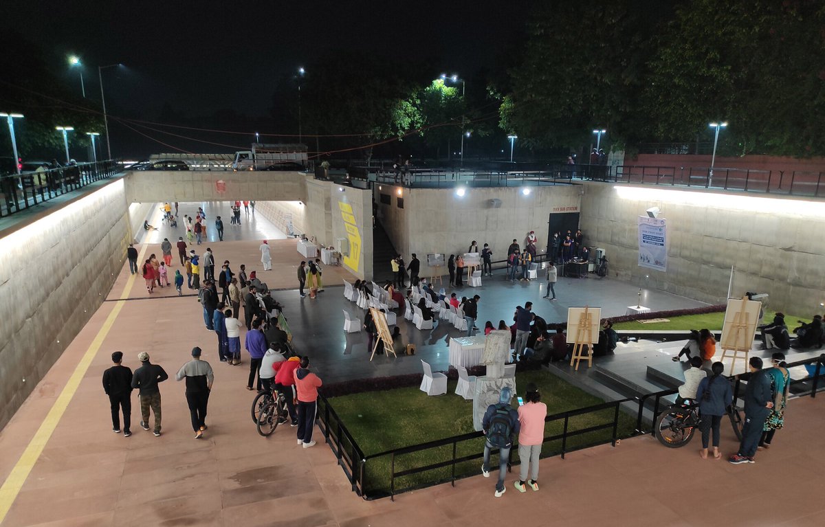 The Sector-17 Underpass in <a href="/ChandigarhSmart/">Chandigarh Smart City</a> not only connects destinations but also connects people to the heart of the city’s charm!
<a href="/MoHUA_India/">Ministry of Housing and Urban Affairs</a> <a href="/PIB_MoHUA/">PIB Ministry of Housing & Urban Affairs</a> <a href="/mlkhattar/">Manohar Lal</a> @Tokhansahu2 <a href="/MCChandigarh/">Municipal Corporation Chandigarh</a> <a href="/CBC_Chandigarh/">Central Bureau of Communication, Chandigarh</a> <a href="/PIBChandigarh/">PIB in Chandigarh</a> 
#SmartCitykiSmartKahaani