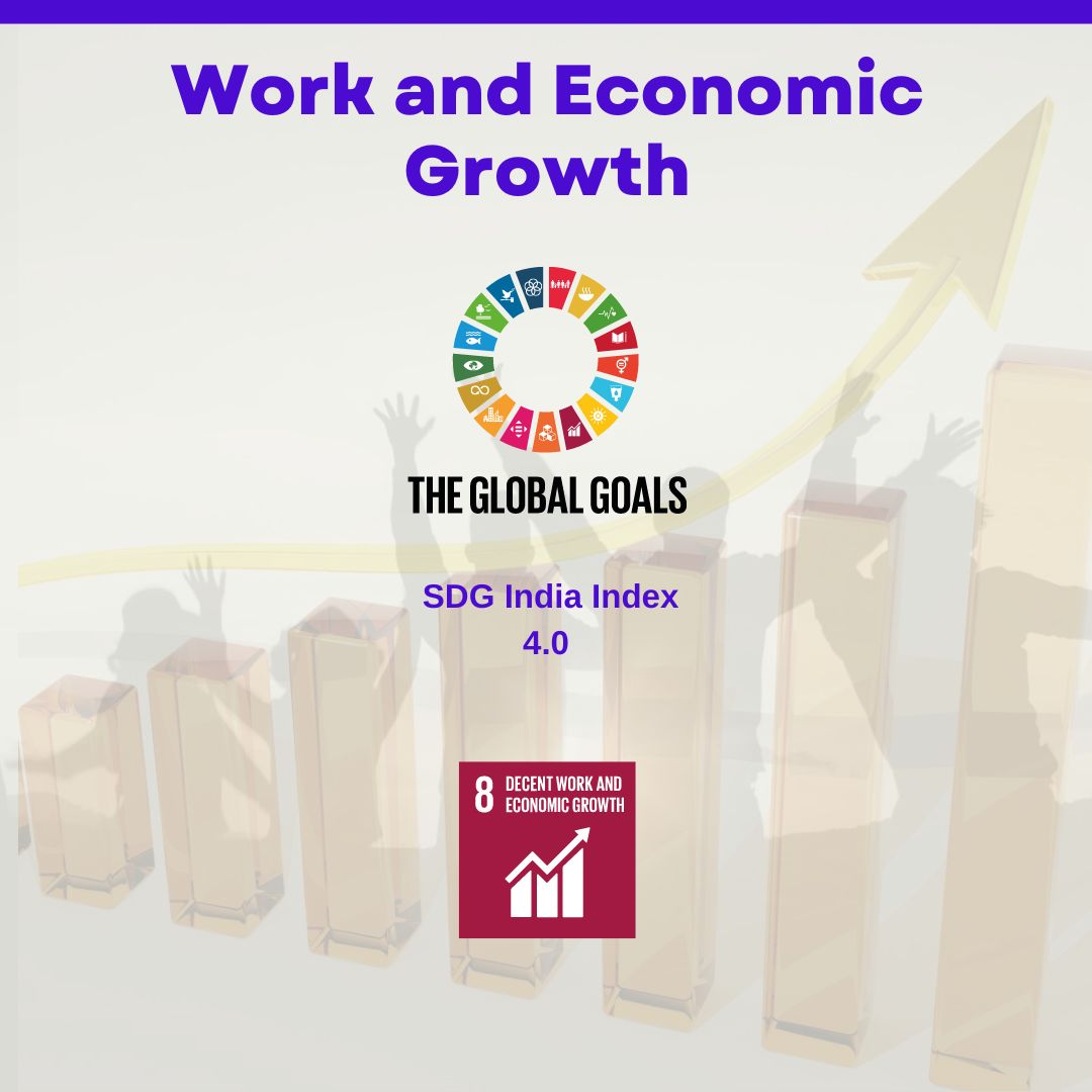 DevInsights1's tweet image. 🌍📊 The #SDGIndiaIndex 4.0 highlights progress under #SDG8:
📈 GDP per capita growth: 5.88% (2022-23)
📉 Unemployment (15-59 years): 6.2% (2018-19) to 3.40% (2022-23)
👥 LFPR (15-59 years): 53.6% (2018-19) to 61.60% (2022-23)🏠 95.70% households with a bank/post office account
