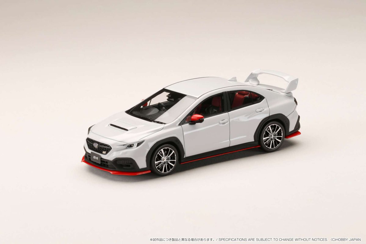 HJ_Minicar's tweet photo. 1/43 SUBARU WRX S4 STI SPORT R EX STI PERFORMANCE (VBH)
■4-Colors
■発売予定: 2024年11月以降
■お取扱店・海外代理店情報
https://t.co/Dv9aft35cB
#ホビージャパン #HobbyJAPAN #MARK43 #ミニカー #SUBARU #スバル #WRX #S4 #WRXS4 #STISPORT #STI #VBH #STIPERFORMANCE https://t.co/on4fgdtDc0