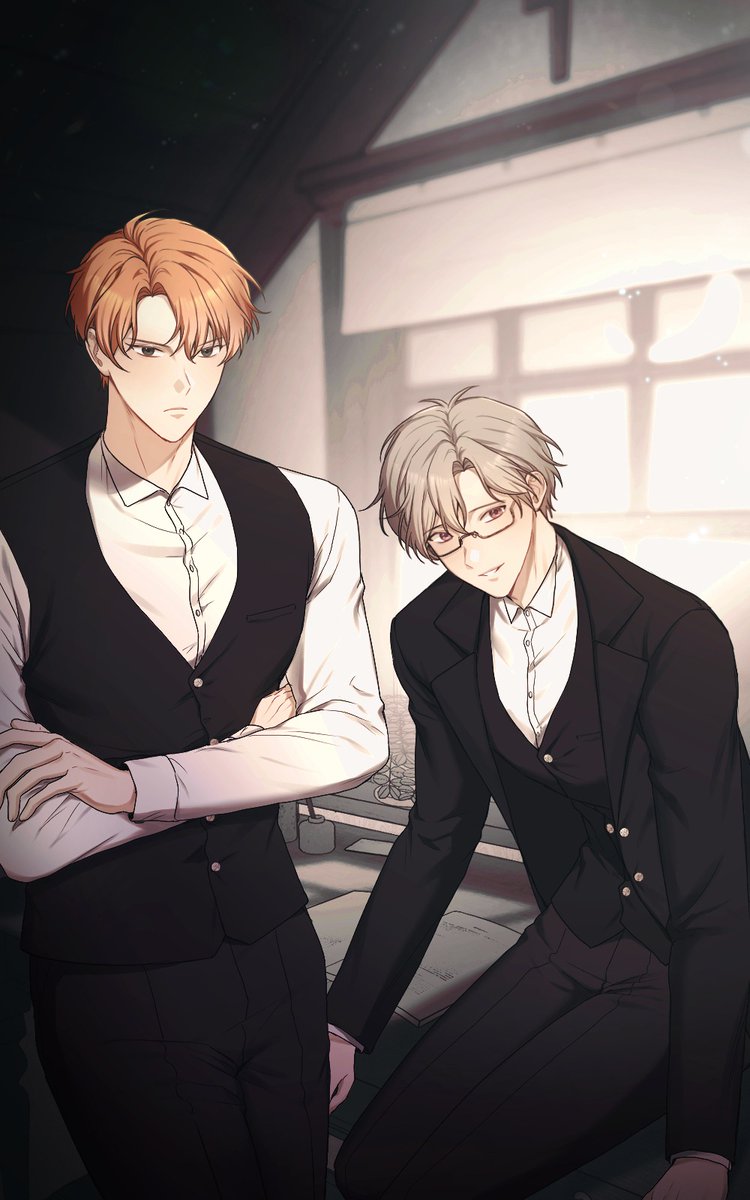 현우현 스태필로 앤오님이 컴션 넣어주셨어요🥹👍 최고최고!! 우리 애들 1980년대 명문 사립 고교생 🐱 🐶 인거죠.귀여움. 

kre.pe/jGEr 작업은 <a href="/Eng_00_/">앵둥</a> 님이 해주셨어요! 하이틴고교물 맛집dd 스케치 확인 넣자마자 다음날 선화..다음날 채색 완성해주셔서 빠르셔..커비하고 싶었어요