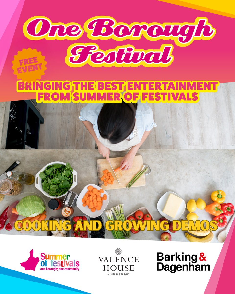 Don’t miss our new cooking and growing demonstrations in the Taste and Talent Tent this Saturday brought to you by the Good Food Partnership. 
12pm - Aloo Tikki with Councillor Ashraf 
2.30pm - Growing workshop - plant up your free growing pack 
4pm - Fateha's Chilli Paneer