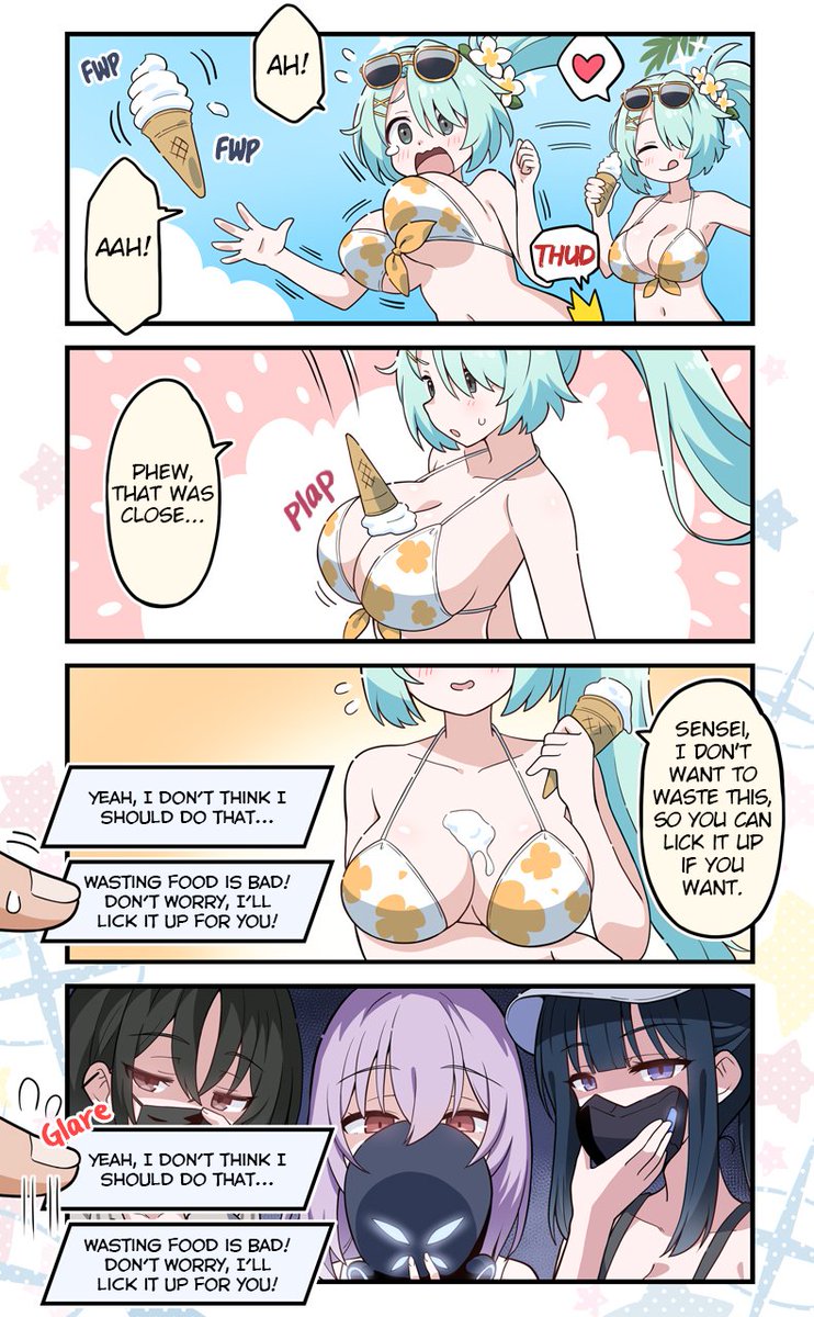 CatNipHoarder's tweet photo. @bokuyuuma ～英語版～   

English Translation

Artist's Commentary: "A Summer With Arius"

Please be sure to like the original post and follow the artist if you like this comic. https://t.co/uWm69GMEyd