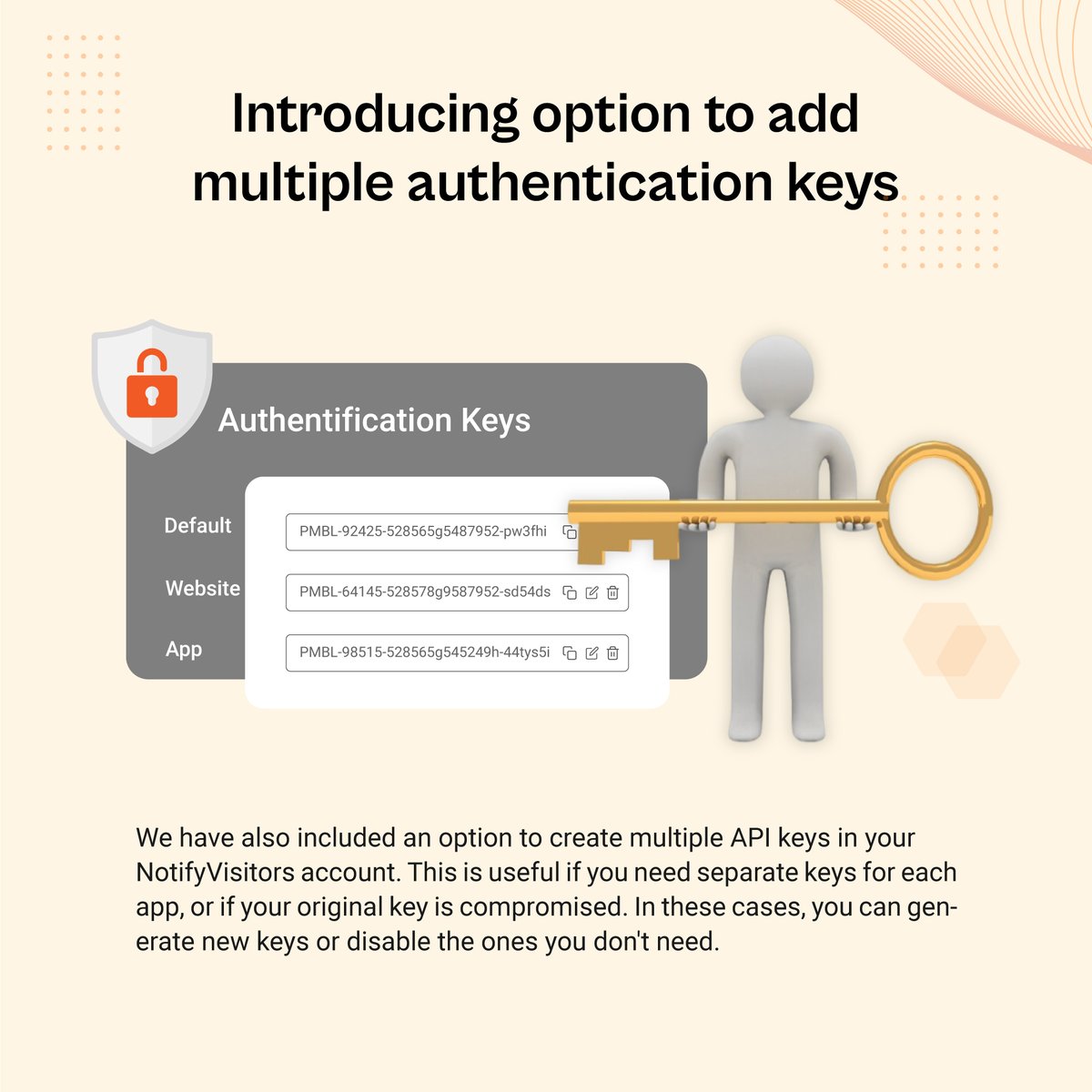 notifyvisitors's tweet image. In this month’s release notes, we will highlight some major updates. We are thrilled to present the new additions to our product feature:

Click the link to learn how they function and how to integrate them: bit.ly/3zX3oqg

#productfeed #websitepopups #apikeys