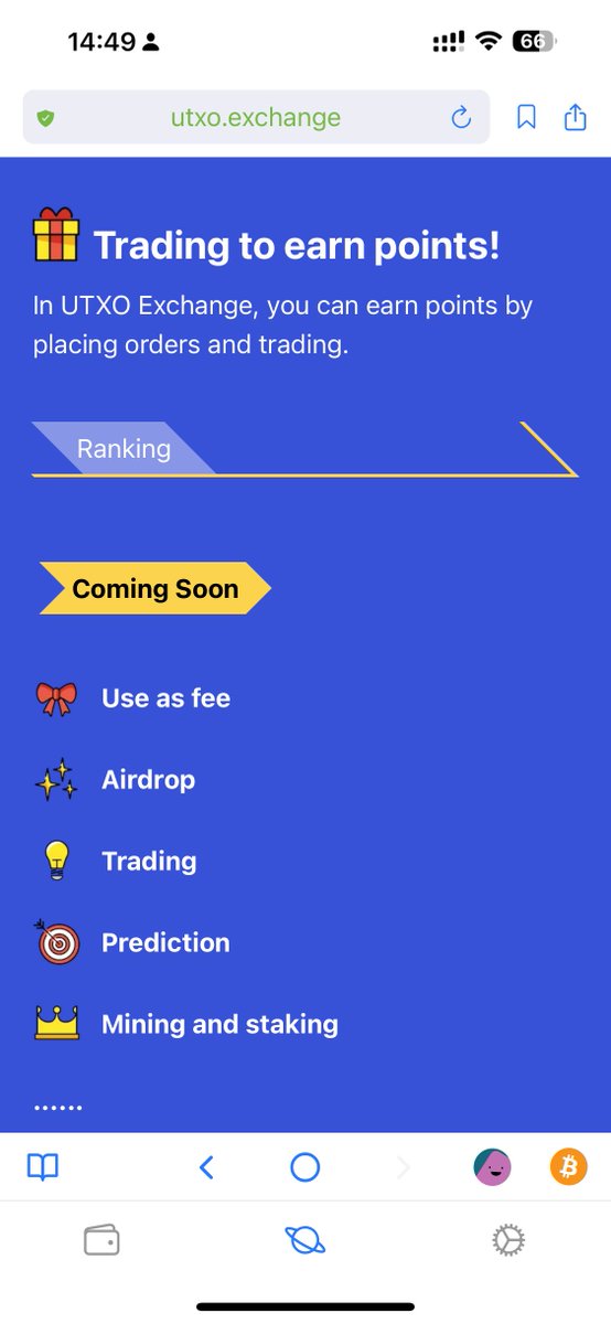 UTXO Exchange (@utxoexchange) on Twitter photo The new version of UTXO.EXCHANGE is now live. It is a #decentralized #exchange based on Bitcoin's #PSBT and SINGLE|ANYONECANPAY signatures. it supports the NOTE protocol <a href="/NoteProtocol/">NOTE Protocol</a> . it a #DEX in #Bitcoin 's #UTXO model. No bridge No multsig. All assets in your hand The new version of UTXO.EXCHANGE is now live. It is a #decentralized #exchange based on Bitcoin's #PSBT and SINGLE|ANYONECANPAY signatures. it supports the NOTE protocol <a href="/NoteProtocol/">NOTE Protocol</a> . it a #DEX in #Bitcoin 's #UTXO model. No bridge No multsig. All assets in your hand