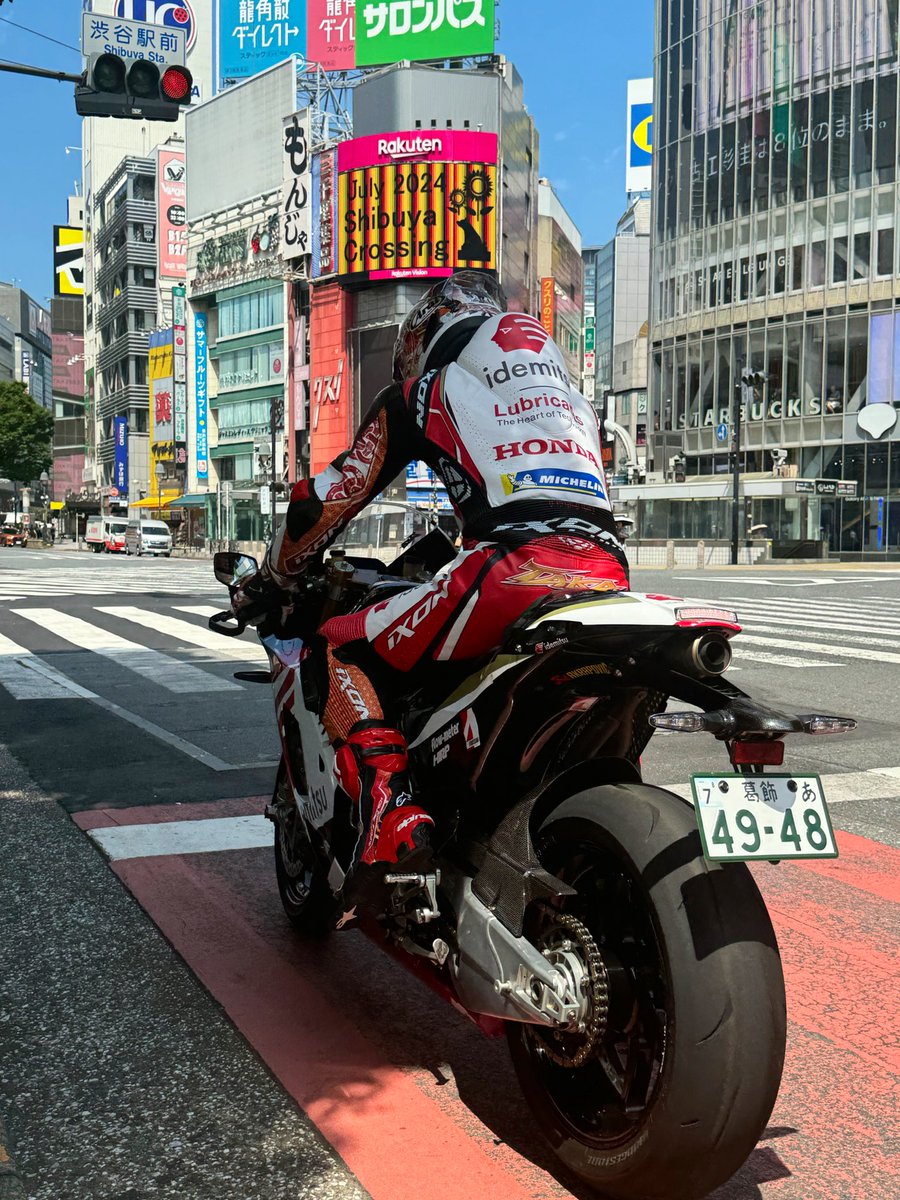 公道デビュー😏🤣

#RC213VS