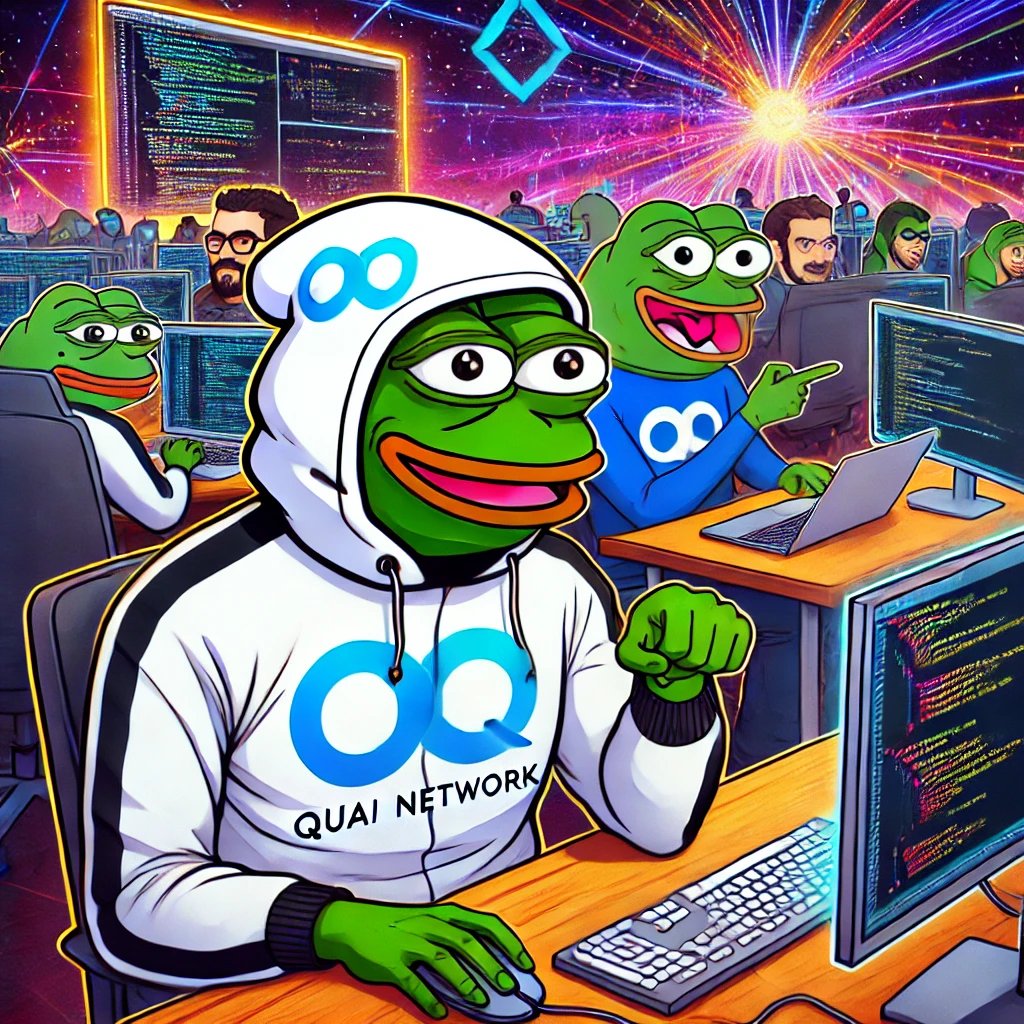 michaelazar44's tweet image. Join #QuaiNetwork at our dynamic coding hackathon! Witness our developers in action as they program cutting-edge blockchain solutions. Ready to code the future together? #BlockchainDev #CodingHackathon