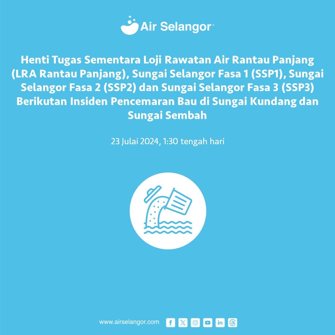 Air Selangor tweet media