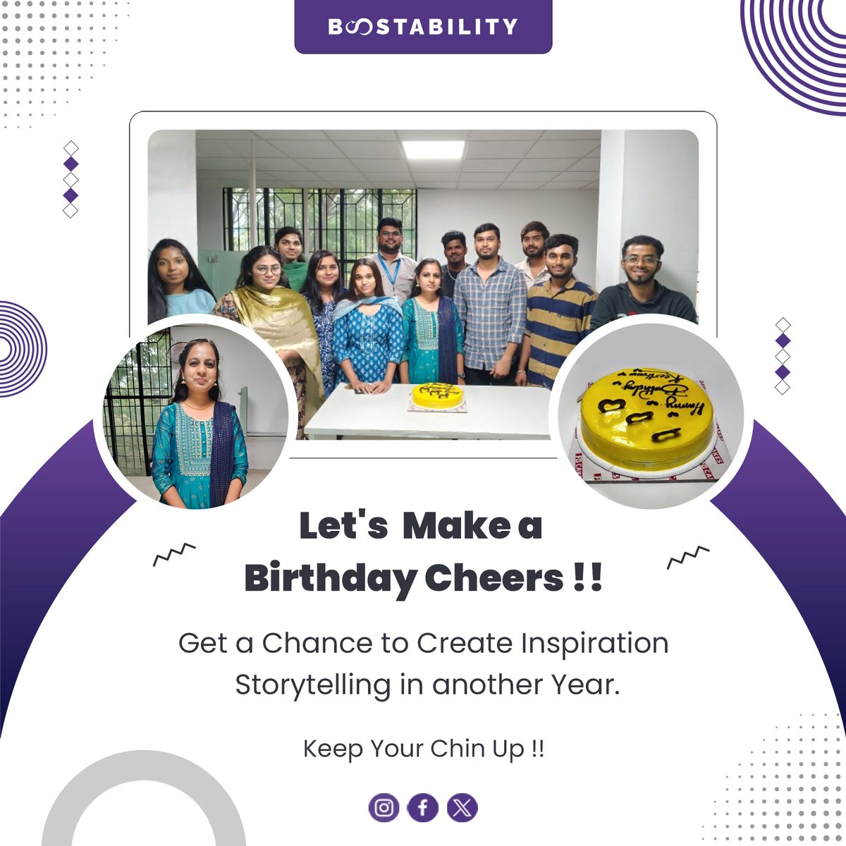 Boostabilitycbe's tweet image. Loved ones and Friends are cheering up our Content Writer&apos;s another year of life and Joy!

#happybirthday #birthdaygirl #teamboostability