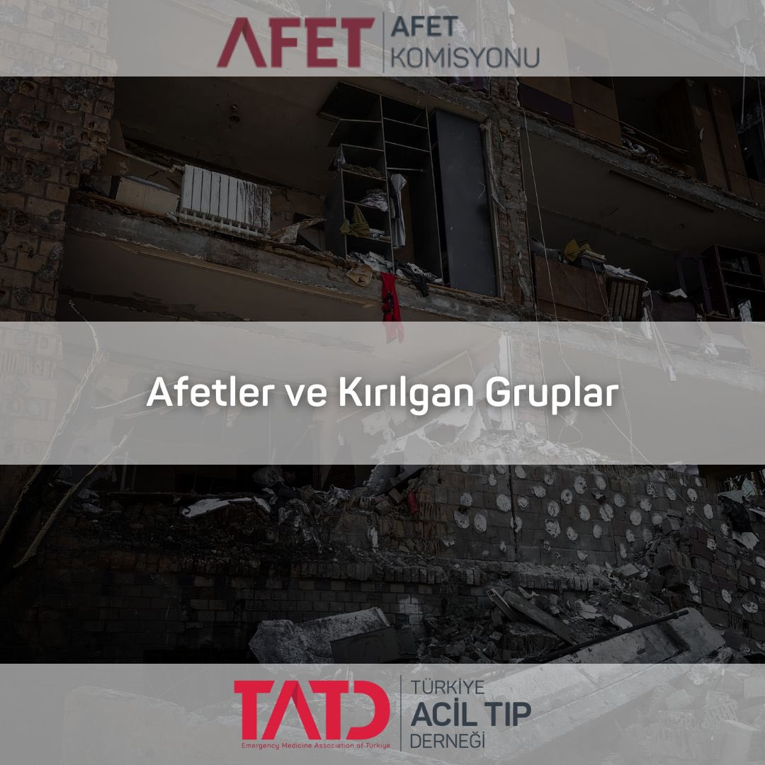Afetler, toplumun her kesimini etkileyen ancak bazı grupların daha fazla risk altında olduğu olaylardır; çocuklar, kadınlar, yaşlılar, engelliler ve kronik hastalığı olanlar ve afet!
Afet komisyonu yazı dizimizden <a href="/mdSerkan/">mdSerkan</a> hocamızın kaleminden👏🏻👏🏻👏🏻
tatd.org.tr/afet/afet-yazi…
