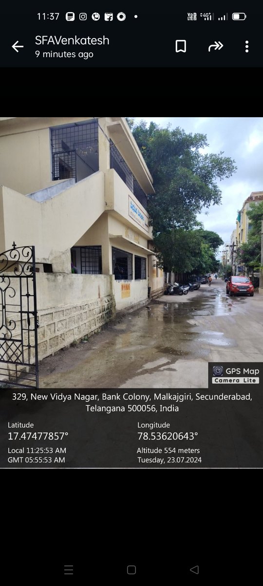 Ynagaraju18's tweet photo. @Mharo_Bhupi @GHMCOnline @ZC_Secunderabad @Parks_Ghmc @CommissionrGHMC @DC_Malkajgiri @Citizen_TS Good morning sir........
Our Staff Attand the Above Twitter Complent Resolved near Bhagat Singh Nagar old Neredmet in Malkajgiri Division.140 Malkajgiri circle 28 Regards Sanitary supervisor https://t.co/YeJozTIzmL