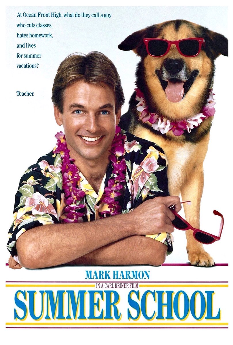 FilmNewsNos's tweet photo. 🎬MOVIE HISTORY: 37 years ago today, July 22, 1987, the movie ‘Summer School’ opened in theaters!

#MarkHarmon #KirstieAlley #RobinThomas #PatrickLabyorteaux #CourtneyThorneSmith #DeanCameron #GaryRiley #RichardStevenHorvitz #KellyJoMinter #ShawneeSmith #KenOlandt #FabianaUdenio https://t.co/19QeQDqjuX