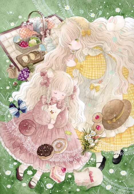 「みみとリボン展・小さいcolors2024受賞者特別展」ありがとうございました! メインビジュアルを描かせていただきありがとうございます ARTs*LABo様、ご一緒に参加された作家様、作品を見てくださった皆様、お迎えくださった皆様、感想くださった皆様 本当にありがとうございました