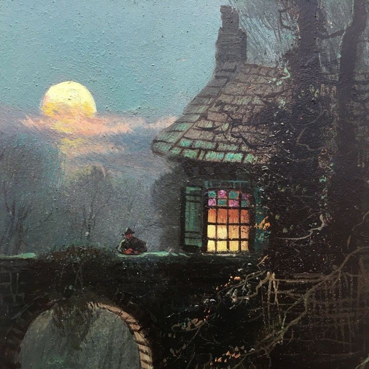 cottageinwood's tweet image. The sun watches what I do, but the moon knows all my secrets.

🎨 Wilfred Bosworth Jenkins