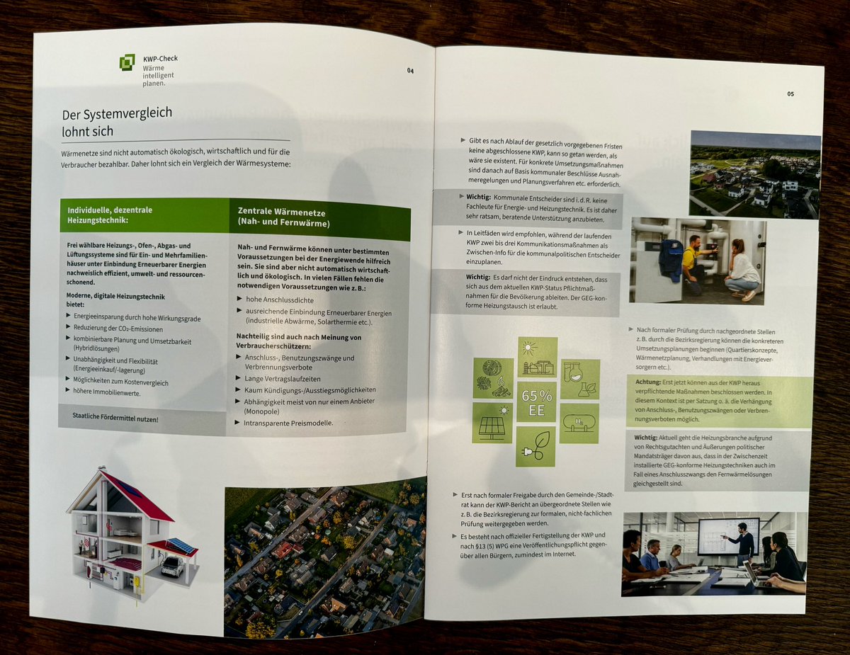 Praxisleitfaden Kommunale #Wärmeplanung für Industrie, Handwerk, Handel im Wärmemarkt zum schnellen Einstieg in die Themen. Download: freie-waerme.de | #KWP #GEG #Heizung #Klima #freiewaerme