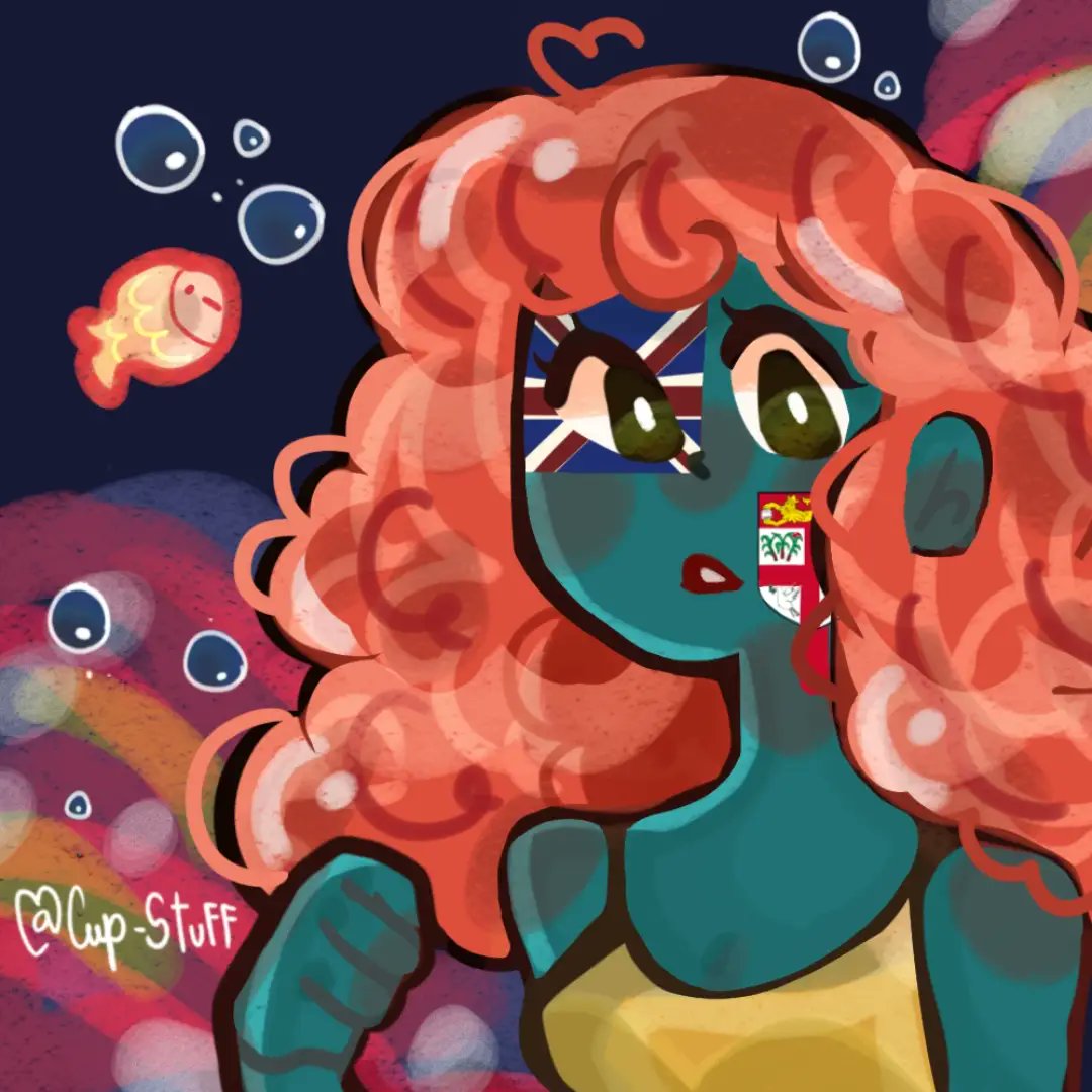 Cupstuff_'s tweet photo. 🫧Fiji🫧
.
#CountryHumans 
#CountryHumansfiji
#CountryHumansfiyi https://t.co/pOn0EjUTUu