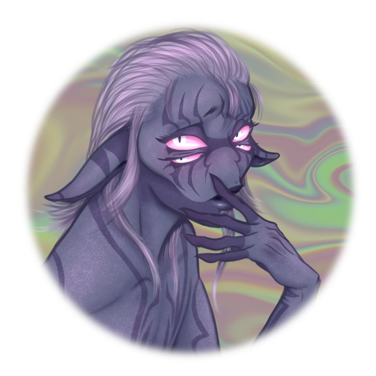 diotronyoxide's tweet photo. i return with new art &amp; new characters? you betcha!!!! 
meet legatus. he's a quirky Grannen inventor. 
he used to be a scientist for a super soldier project 2000+ years ago, but now he's just staying in his lane, wandering the galaxy and showing off his inventions. https://t.co/IutdL8mtag