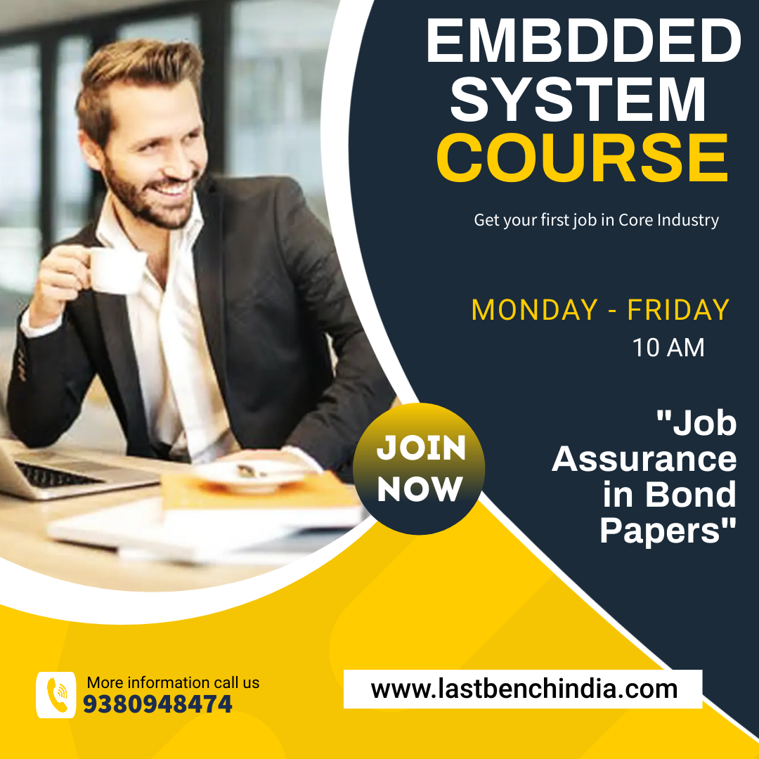 Mirrorinstitute's tweet image. ADVANCED EMBEDDED SYSTEM TRAINING IN CHENNAI
-Beginner & Advanced level Classes.
-Hands-On Learning in Embedded Systems.
-Best Practice for interview Preparation Techniques in Embedded Systems.
#embeddedjobs #embeddedtraininginchennai #embeddedsystemcoursewithplacement