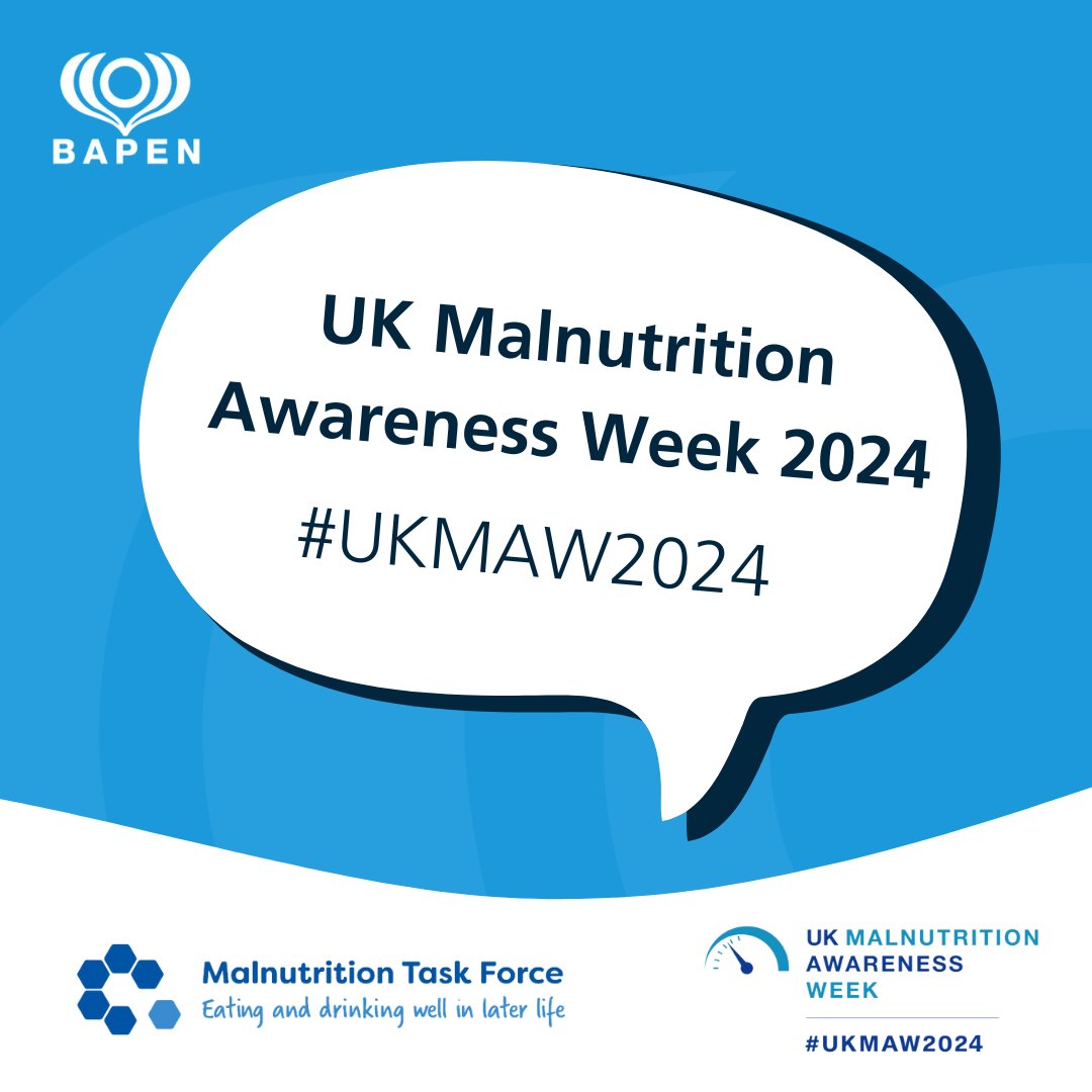 BAPEN UK (@bapenuk) on Twitter photo Do you have UK Malnutrition Awareness Week 2024 marked in your calendar? ๐๏ธ
We're delighted to be working with <a href="/MalnutritionTF/">Malnutrition TF</a> again on the campaign, which will kick off on 11th November! Keep an eye out for more information coming soon! #UKMAW2024 Do you have UK Malnutrition Awareness Week 2024 marked in your calendar? ๐๏ธ
We're delighted to be working with <a href="/MalnutritionTF/">Malnutrition TF</a> again on the campaign, which will kick off on 11th November! Keep an eye out for more information coming soon! #UKMAW2024