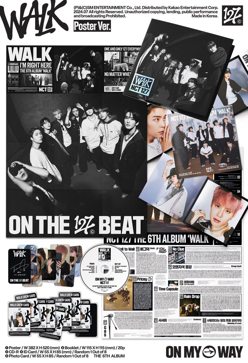 yeahyy123's tweet photo. WTS)NCT127 6th album 삐그덕 포스터 버전 미개봉 앨범 양도 Unopened sealed album sell

WALK
(Poster ver.)

album each 0.35 (3500won)
구매인증 / SELL⭕️

dm kkt 
https://t.co/wwiApvR248

판매 엔시티127 팟캐스트 podcast poca photocard nct 포스터 https://t.co/5z7mgkPdvG