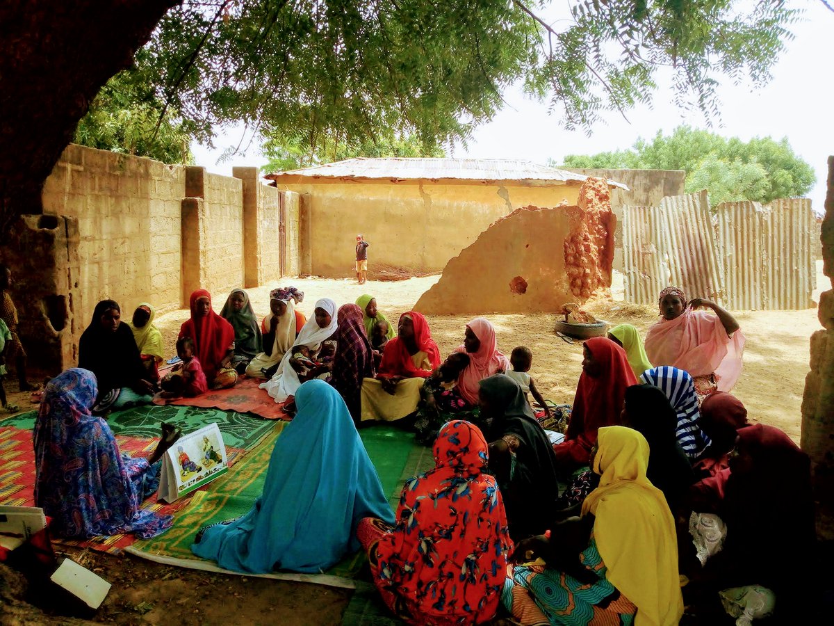 .<a href="/NutritionIntl/">Nutrition International</a> #Nigeria hosted a Female Orientation Meeting with 18 women in #JigawaState focused on raising awareness about ANC visits, IFA uptake, benefits of nutritious diets with local foods promoting key hygienic practices and empowering women for healthier communities