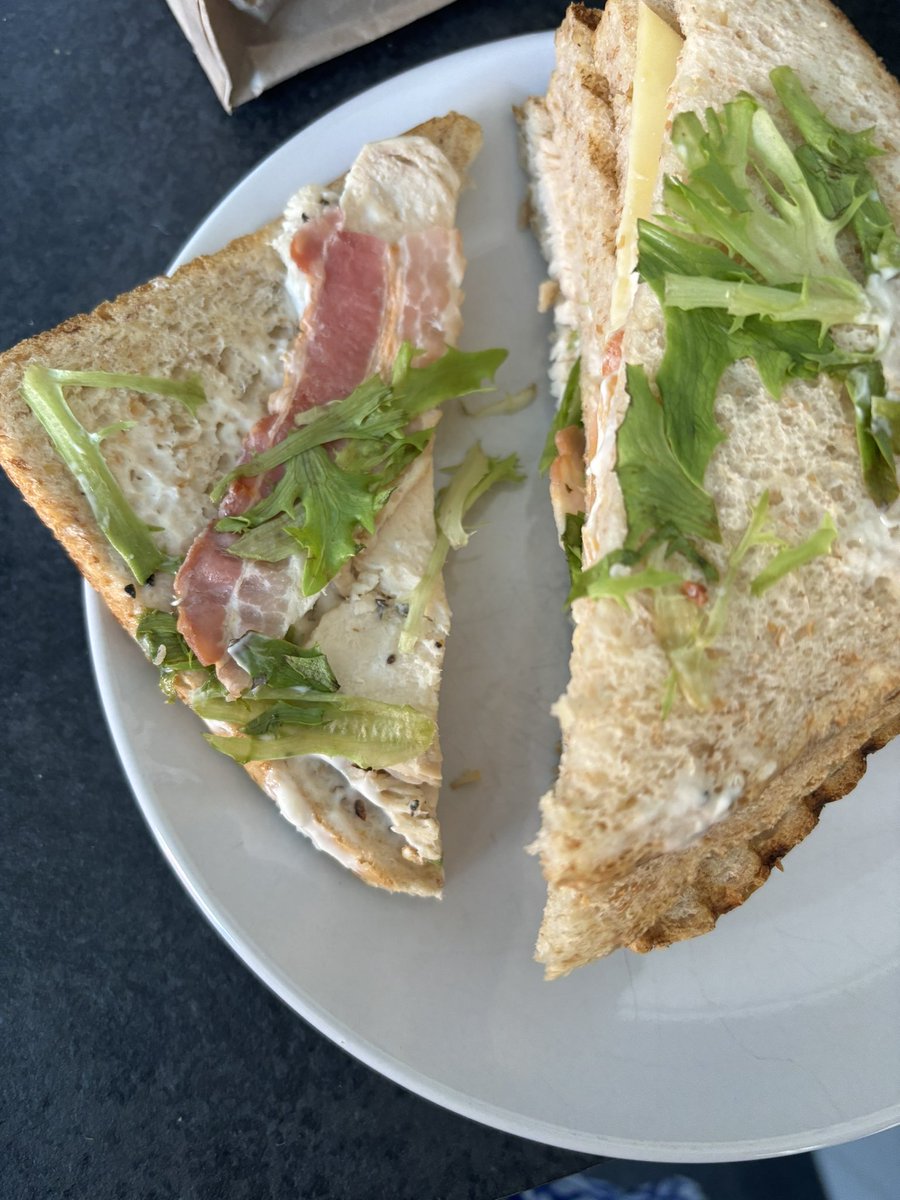 LisaLisapurcell's tweet photo. @Tesco purchased a meal deal today chicken and bacon club. What a let down!! £3.20 for a sorry looking sandwich. https://t.co/RNVYAyIu3V