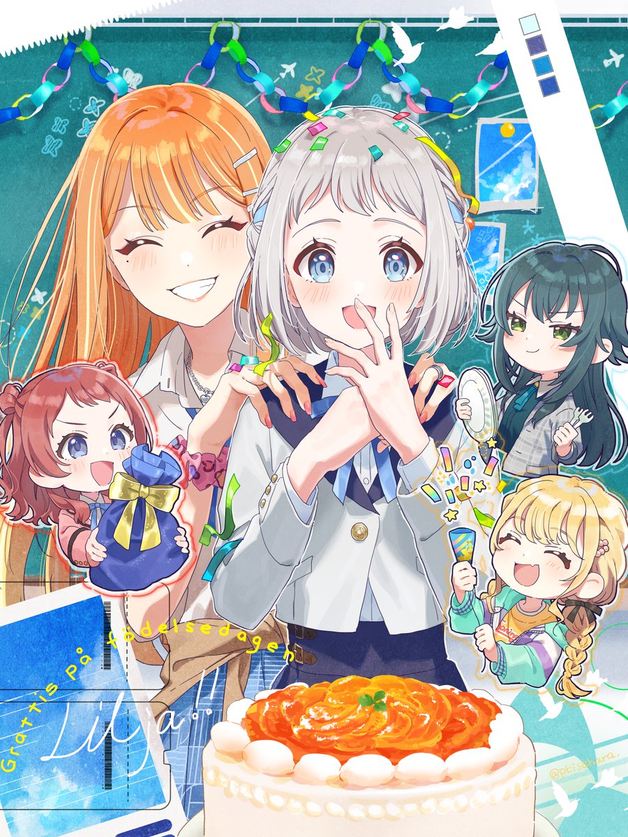 リーリヤ誕生日おめでとう!!🎉 #学マス #葛城リーリヤ生誕祭2024